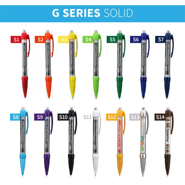 G Series Solid Banner Pens